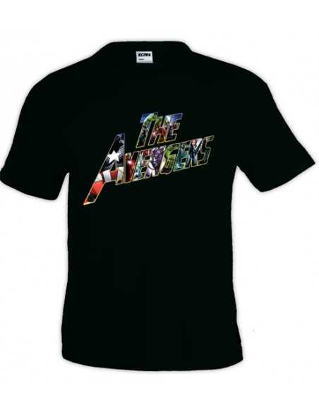 Camiseta The Avengers 2012 manga corta