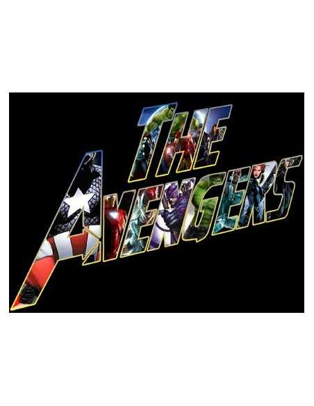 Camiseta The Avengers 2012 manga corta