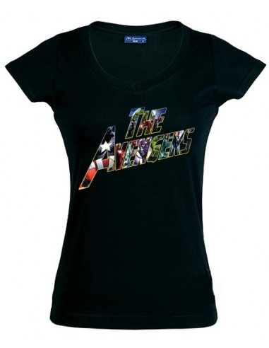 Camiseta The Avengers 2012 chica Camiseta The Avengers 2012 chica