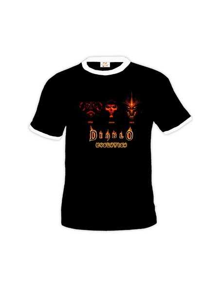 Camiseta Diablo III Evolution Boston