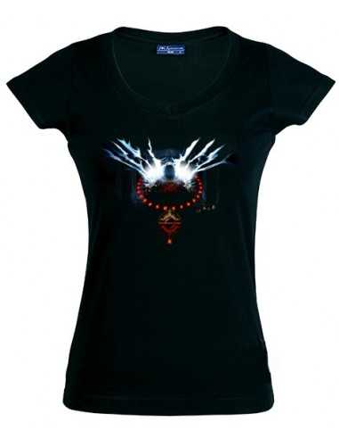 Camiseta Diablo III Arcangel tyrael chica