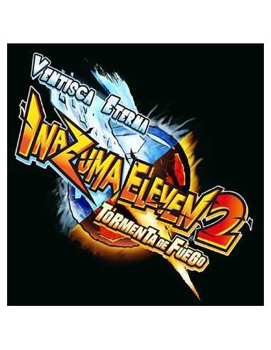 Camiseta Inazuma Eleven 2 doble técnica negra manga corta