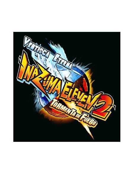 Camiseta Inazuma Eleven 2 doble técnica negra manga corta