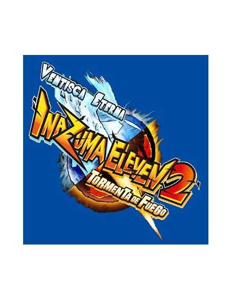 Camiseta Inazuma Eleven 2 doble técnica Azul manga corta