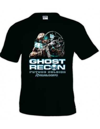 Camiseta Ghost Recon future soldier technology manga corta