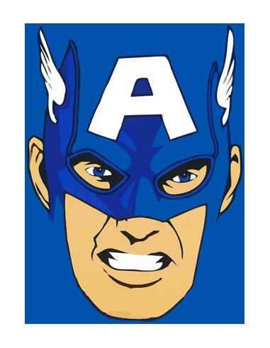 Camiseta Capitan América "Primer Vengador" manga corta Camiseta Capitan América "Primer Vengador" manga corta