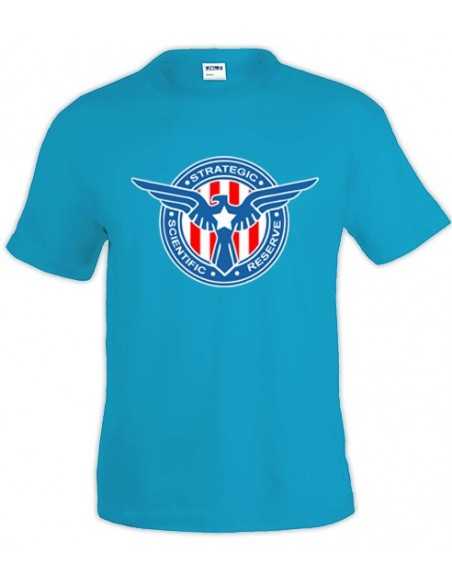 Camiseta Capitan América Scientific reserve manga corta