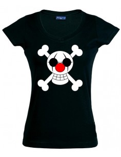 Camiseta One Piece "Buggy" manga corta Chica