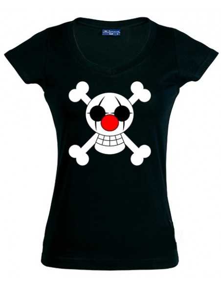 Camiseta One Piece "Buggy" manga corta Chica