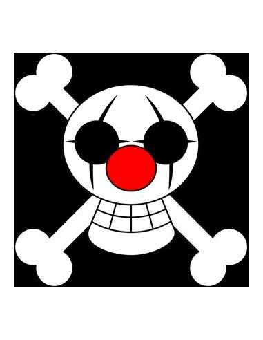 Camiseta One Piece "Buggy" manga corta