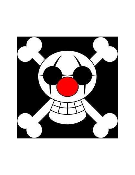 Camiseta One Piece "Buggy" manga corta