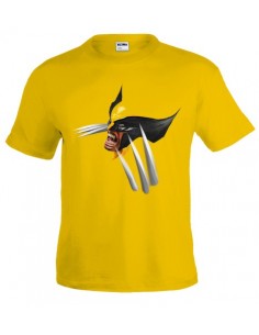 Camiseta x-men Wolverine yelow