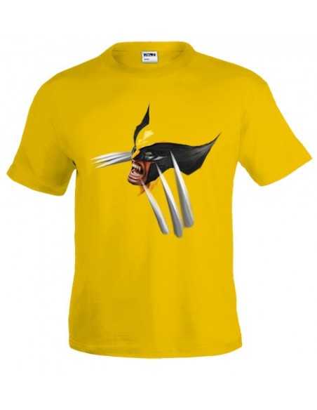 Camiseta x-men Wolverine yelow