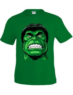 Camiseta Hulk green manga corta
