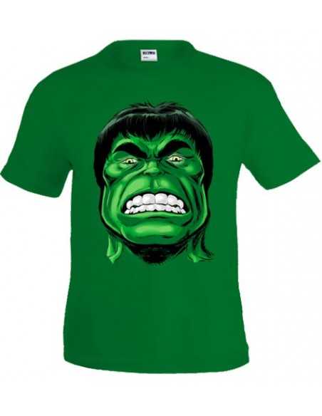 Camiseta Hulk green manga corta