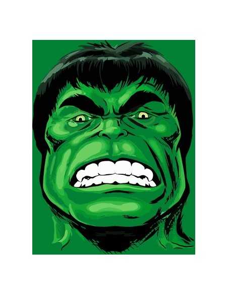 Camiseta Hulk green manga corta