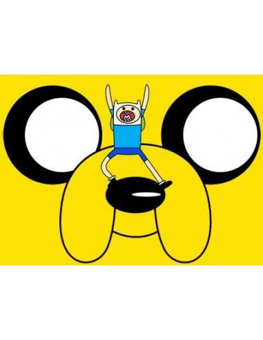 Camiseta Hora de Aventuras Jake amarilla manga corta