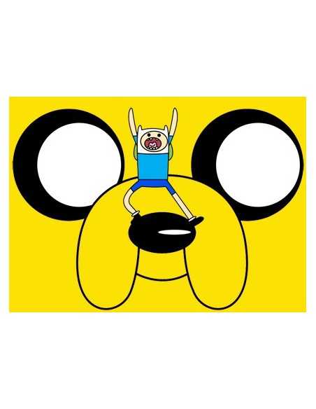 Camiseta Hora de Aventuras Jake amarilla manga corta