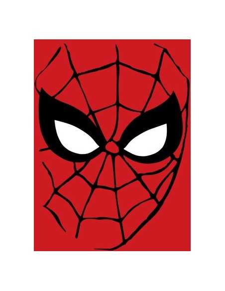 Camiseta Spiderman "Face" manga corta