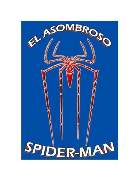 Camiseta Spiderman "El Asombroso" azul manga corta