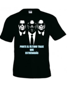 Camiseta Men In Black "Último Traje"