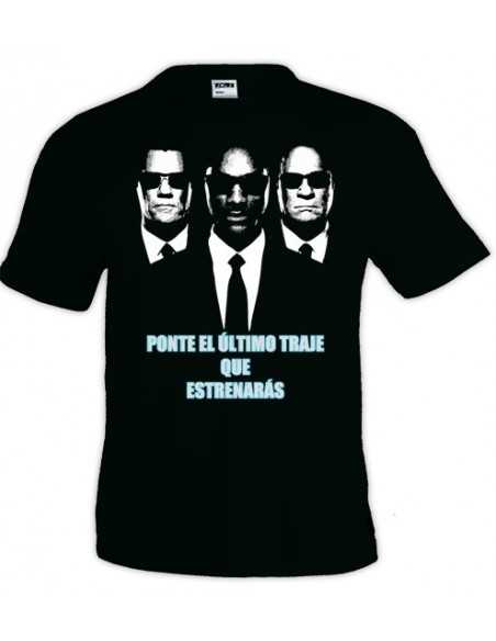 Camiseta Men In Black "Último Traje"