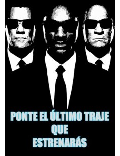 Camiseta Men In Black "Último Traje" 2