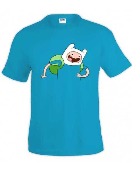 Camiseta hora de aventuras Blue Finn Camiseta hora de aventuras Blue Finn