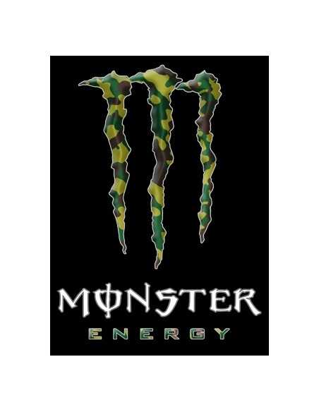 Camiseta Monster Energy camuflaje chica