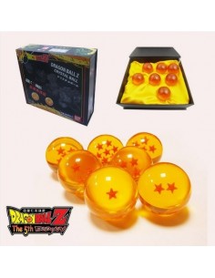 CAJA CON 7 BOLAS DE DRAGON BALL