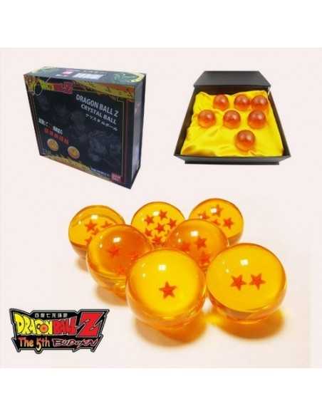 CAJA CON 7 BOLAS DE DRAGON BALL