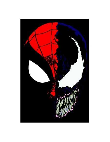 Camiseta Spiderman - Venon, negra ,manga corta chica Camiseta Spiderman - Venon, negra ,manga corta chica
