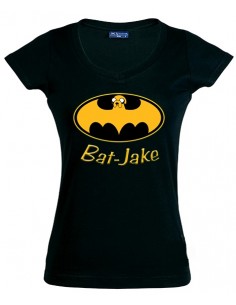 Camiseta hora de aventuras Bat-jake chica manga corta