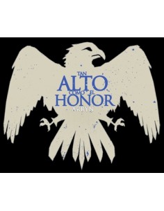 Camiseta juego de tronos Casa Arryn manga corta negra 2
