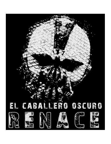 Camiseta "caballero oscuro renace" manga corta