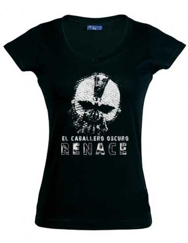 Camiseta "caballero oscuro renace" de chica manga corta