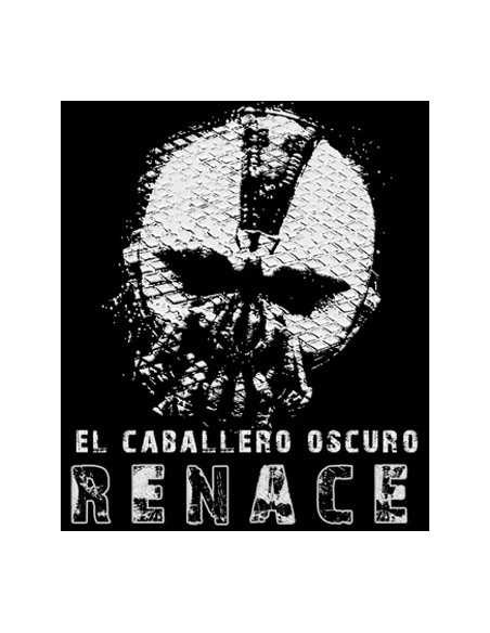 Camiseta "caballero oscuro renace" de chica manga corta