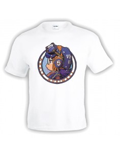 Camiseta Arale escudo manga corta