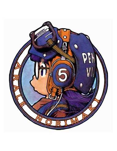 Camiseta Arale escudo manga corta