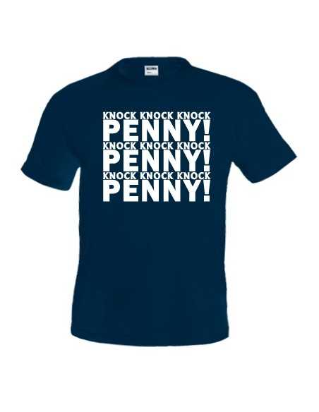 Camiseta The Big Bang Theory -knock Penny-manga corta