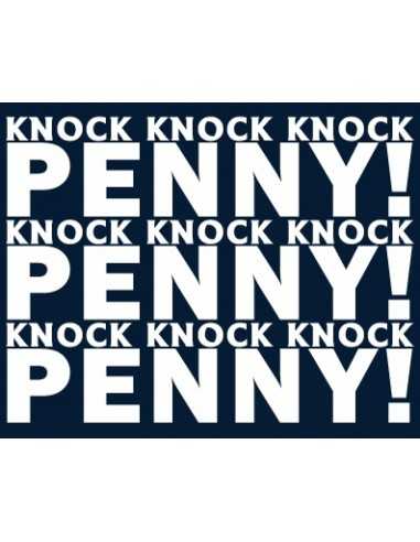 Camiseta The Big Bang Theory -knock Penny-manga corta