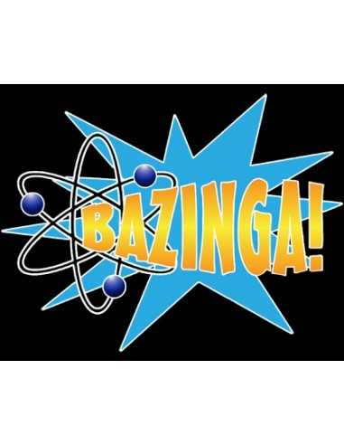 Camiseta Big Bang Theory sheldon -Bazzinga Estallido- manga larga negra 