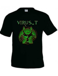 Camiseta Resident evil Virus-T manga corta