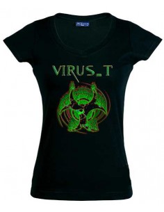 Camiseta Resident evil 6 -Virus_T- de chica manga corta