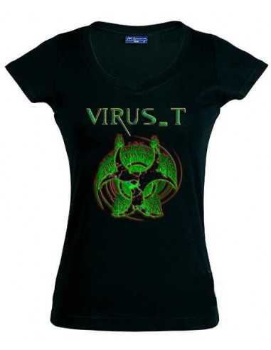 Camiseta Resident evil 6 -Virus_T- de chica manga corta