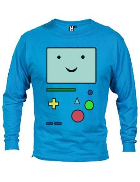 Camiseta de Hora de Avenuras BMO manga larga