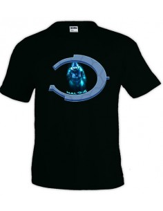 Camiseta Halo 4 Jefe Maestro action manga corta 