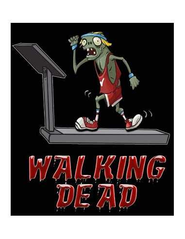 Camiseta Walking Dead Running manga corta