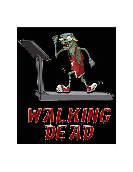 Camiseta Walking Dead Running manga corta