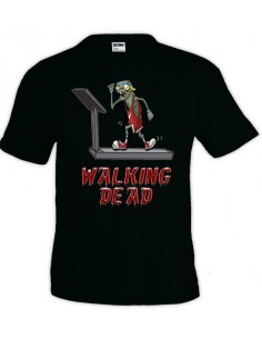Camiseta Walking Dead Running manga corta